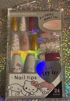 サンリオキャラクター ネイルチップ 24ピース