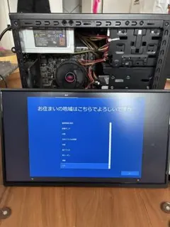 モニター抜きで ミニPCにLEDキーボードにLEDマウスの3点セットで30000