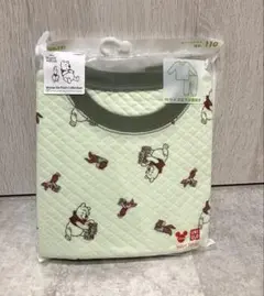 UNIQLO くまのプーさん　キルトパジャマ 110 オリーブ