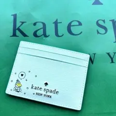 ケイトスペード スヌーピー ピーナッツ 折り財布 kate spade - メルカリ