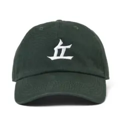 新品 未使用 丘キャンパーズ 丘CAP ベースボールキャップ グリーンのサムネイル