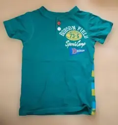 新品未使用　BOBSON 緑色 スポーツキャンプ Tシャツのサムネイル