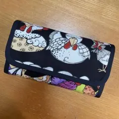 新柄 長財布 やりくり財布 ハンドメイド ミニ財布 ハンドメイド - メルカリ