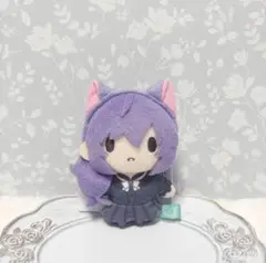 プロセカ ふわぷちマスコット ぬい服 ねこ耳カチューシャ 朝比奈まふゆ