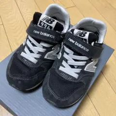 New Balance 996 キッズシューズ ブラック/グレー　19センチ