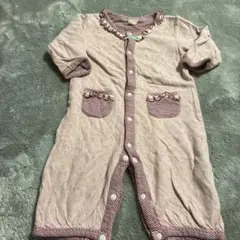 petit main ピンクロンパース　60