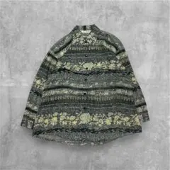 00‘s vintage 総柄　アーカイブ　グランジ　y2k パンク