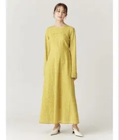 【極美品】FRAY I.D レースロングオケーションドレス ワンピース