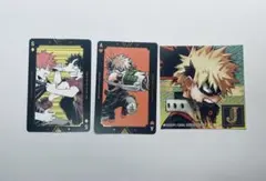 ♦︎J 爆豪勝己 ヒロアカ 箔押し トランプ ヒロアカ展 原画展 原作