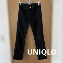 UNIQLO 3D fit STRETCH スキニーパンツ 黒25（63.5）