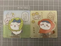 ちいかわアクリルシーンクリップ　ハチワレ　2点セット