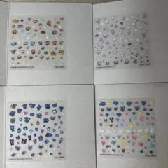 ナルミヤキャラクターズ ネイルシールコレクション　エンジェルブルー　ポンポネット