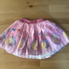 プリンセス柄スカート　しまむら　オーロラ姫　キッズ　100センチ