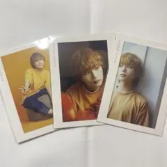 大西流星　中村嶺亜　厚紙