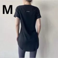 ヨガウェア Mサイズ ブラック 軽量 薄手