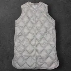 UNIQLO ユニクロ ウルトラライトダウンロングベスト オフホワイト