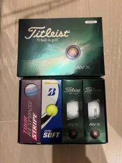 ゴルフボール Titleist AVX ツアーレスポンス エクストラソフト