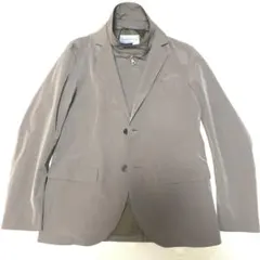 トゥモローランド/ポリエステル/インナー付ジャケット/ベージュ