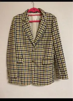 H&Mチェックジャケット