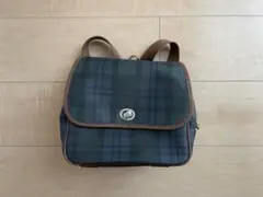 チェック柄リュック　バックパック　幼稚園　保育園　子ども園