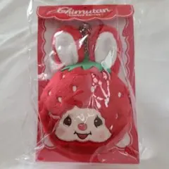 【韓国限定】モンチッチ チムたん いちご キャラクター ポーチ キーホルダー