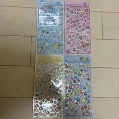 しずくちゃん　ボンボンドロップミニ　シール 4枚セット