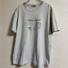 クロコダイル 【L】半袖 Tシャツ グレー ヤマトインターナショナルのサムネイル