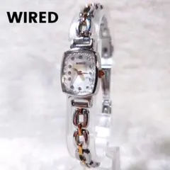 ミ*ー様 WIRED SEIKOレディース 腕時計 スクエア型 クォーツ