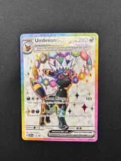 ポケモンカード　英語版　ブラッキーex　プロモ　テラスタルフェスexのサムネイル