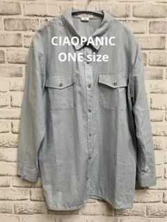 CIAOPANIC TYPY  トップス　シャツ　大きめ　シンプル　美品