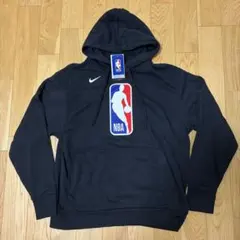 新品 ナイキ NBA プルオーバー パーカー US L 日本XLサイズ 黒