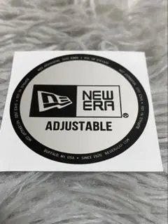 ニューエラ　キャップ　ステッカーシール　ADJUSTABLE
