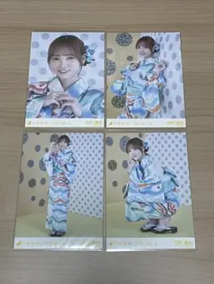 乃木坂46 田村真佑 生写真 全ツ2022 浴衣 4種