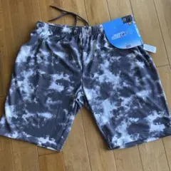 新品　FIBERDRY ストレッチパンツ　グレー．ホワイト タイダイ　5Lのサムネイル