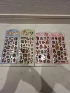 イタリアンブレインロット　きゅんポップシール　トゥントゥンサフール 4シート