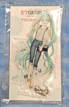初音ミク　アクリルキーホルダー　ミクカルチャー　39CULTURE　がり