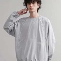 THE NORTH FACE 刺繍ロゴ　ナイロンプルオーバー　メンズSのサムネイル