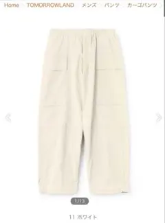 【定価24200円】Edition ヘビーナイロン カーゴパンツ Mサイズのサムネイル