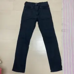 Wrangler ブラックデニムパンツ 28のサムネイル