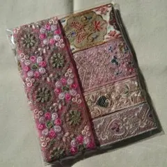 インド刺繍リボン　50cm✕5種 アソート
