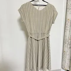 anysis エニシス　ワンピース　半袖　ストライプ