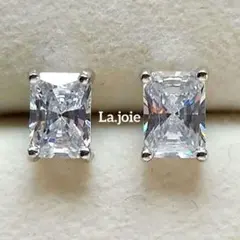 2025年最新】エメラルドカット ダイヤモンド ピアスの人気