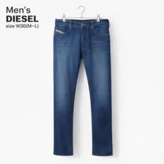 ディーゼル DIESEL デニム SLAMMER 30 L32 ジップ 刺繍