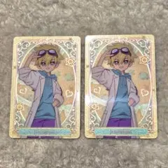 ジェット先輩 2枚 名探偵プリキュア キラキラカードグミ バトンタッチ カード