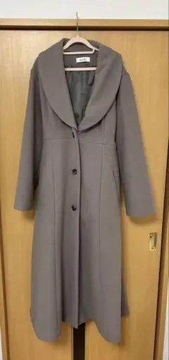 dazzlin ロングコート グレー