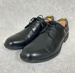 【極美品】ムーンスター 革靴 ウォータープルーフ ストレートチップ 28 4E