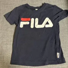 FILA キッズ Tシャツ ネイビー 100cmのサムネイル