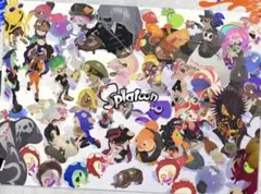 スプラトゥーン スペシャルイラスト　Ｂ２ポスター　２枚セット