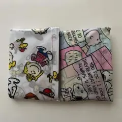 スヌーピー大容量エコバッグ2個セット　4