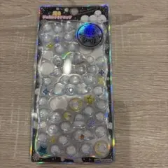 【正規品】光る　ジュエルプチドロップ　シマエナガ　ボンボンドロップ　シール